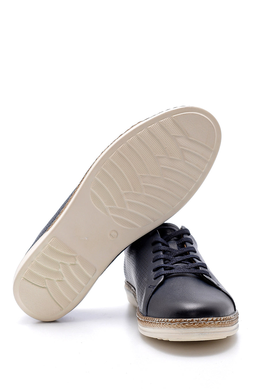 Men's Perforated Leather Sneaker