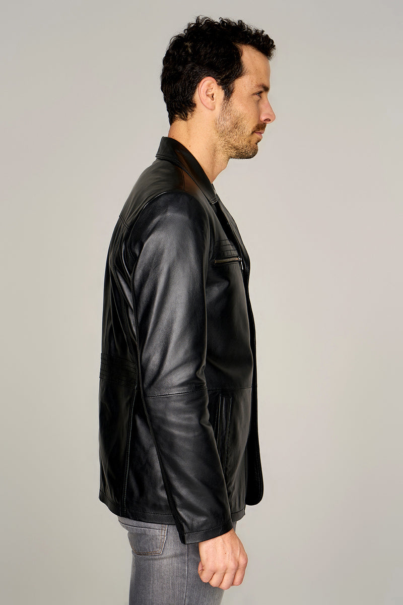 Jeremy Men's Leather Jacket