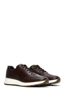 Men's Brown Leather Sneaker | Derimod