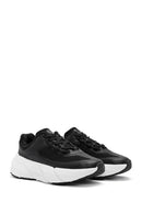 ACBC x Derimod Women's Black Lace-Up Sneakers | Derimod