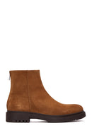 Men's Tan Leather Boots | Derimod