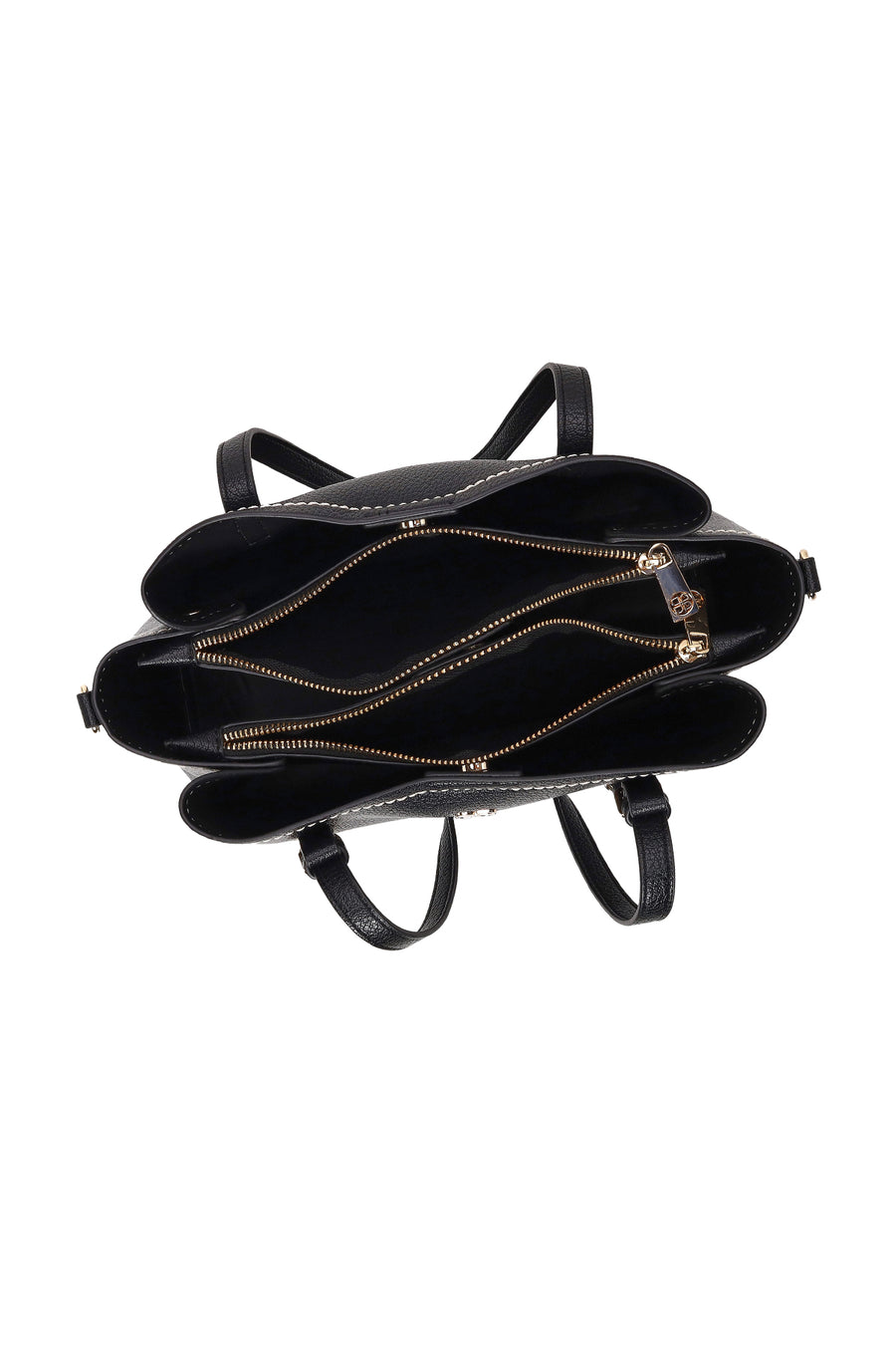 Woman Black Long-Strap Shoulder Bag