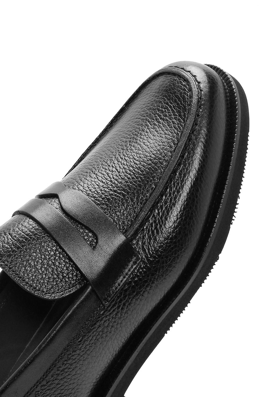 
Men's Black Leather Classic Loafer
