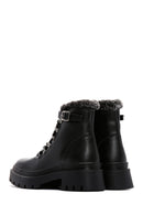 Women's Black Buckle Boots | Derimod