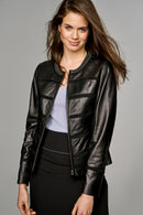 Celine Women's Leather Jacket | Derimod