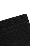 Men's Black Leather Card Holder | Derimod