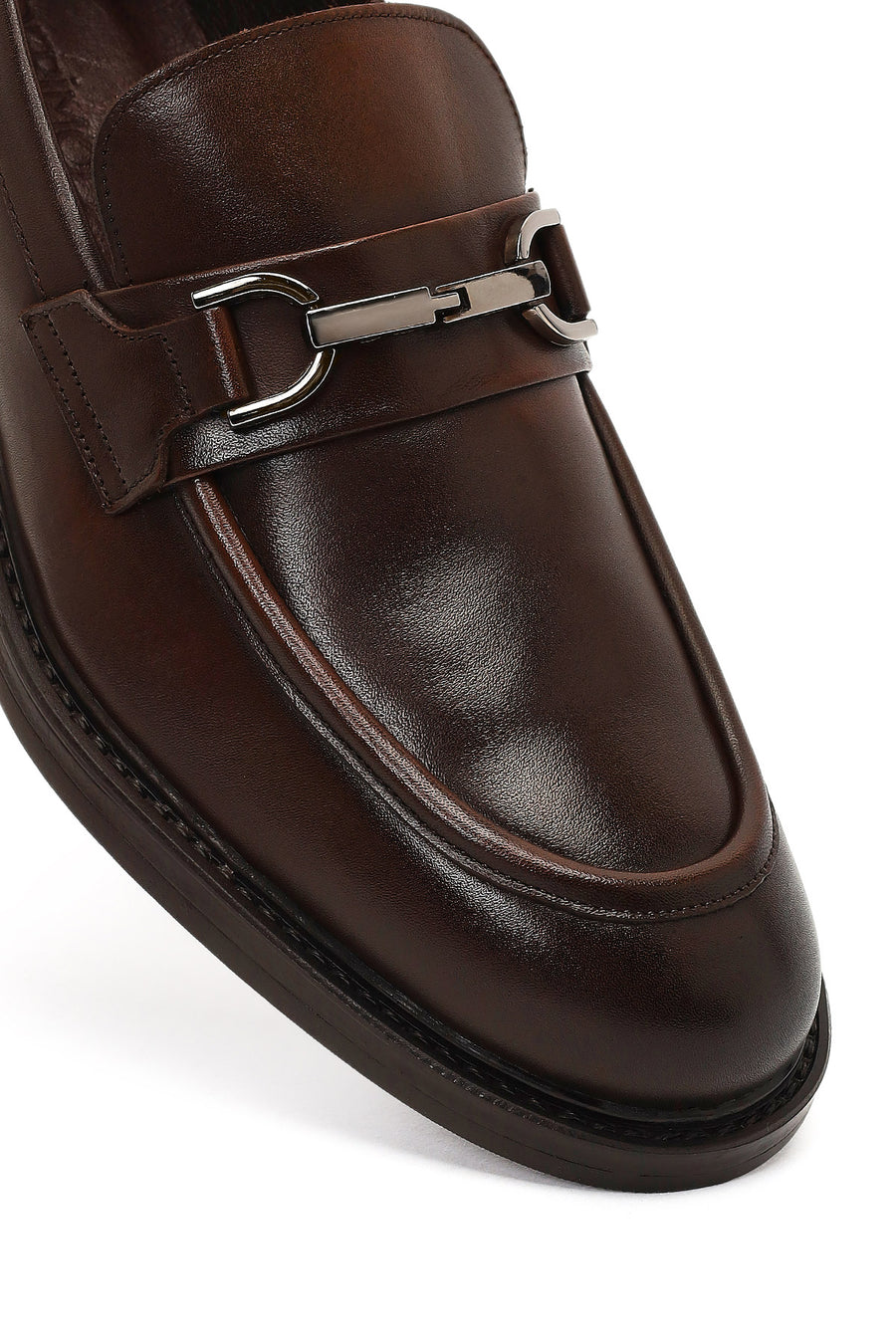 Men's Brown Leather Casual Loafer