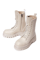 Women's Beige Thick Soled Boots | Derimod