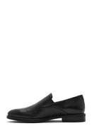 Men's Black Leather Comfort Shoes | Derimod