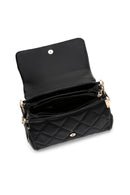 Women's Black Quilted Shoulder Bag | Derimod