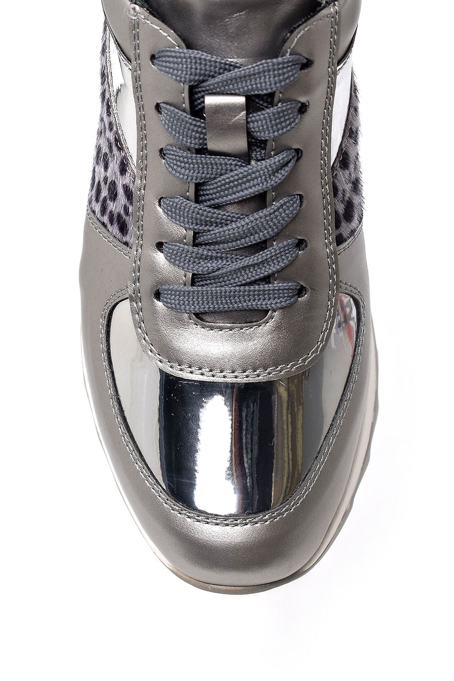 Kadın Leopar Detaylı Sneaker