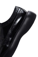 Men's Black Patent Leather Casual Shoes | Derimod