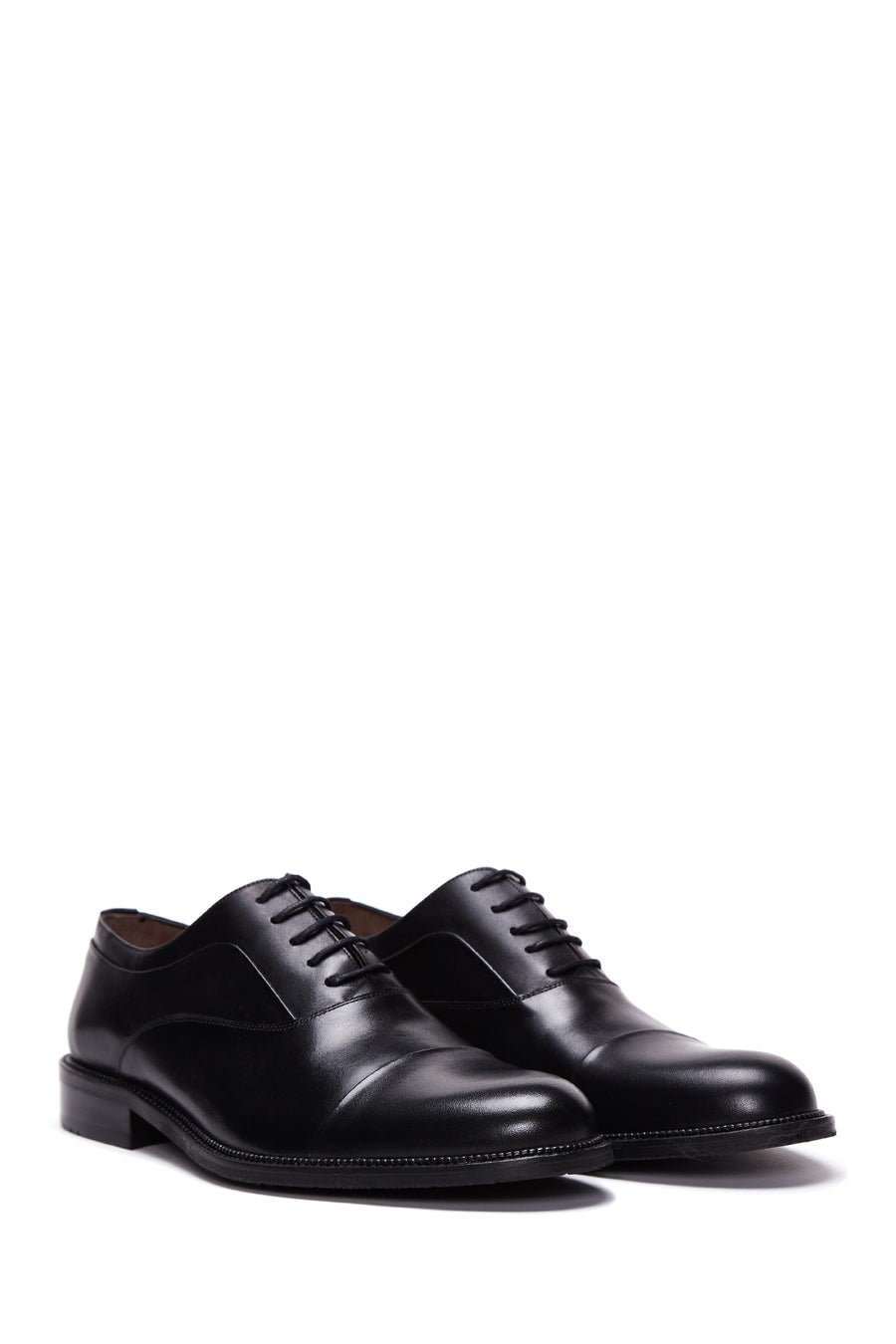Men's Black Leather Classic Shoes