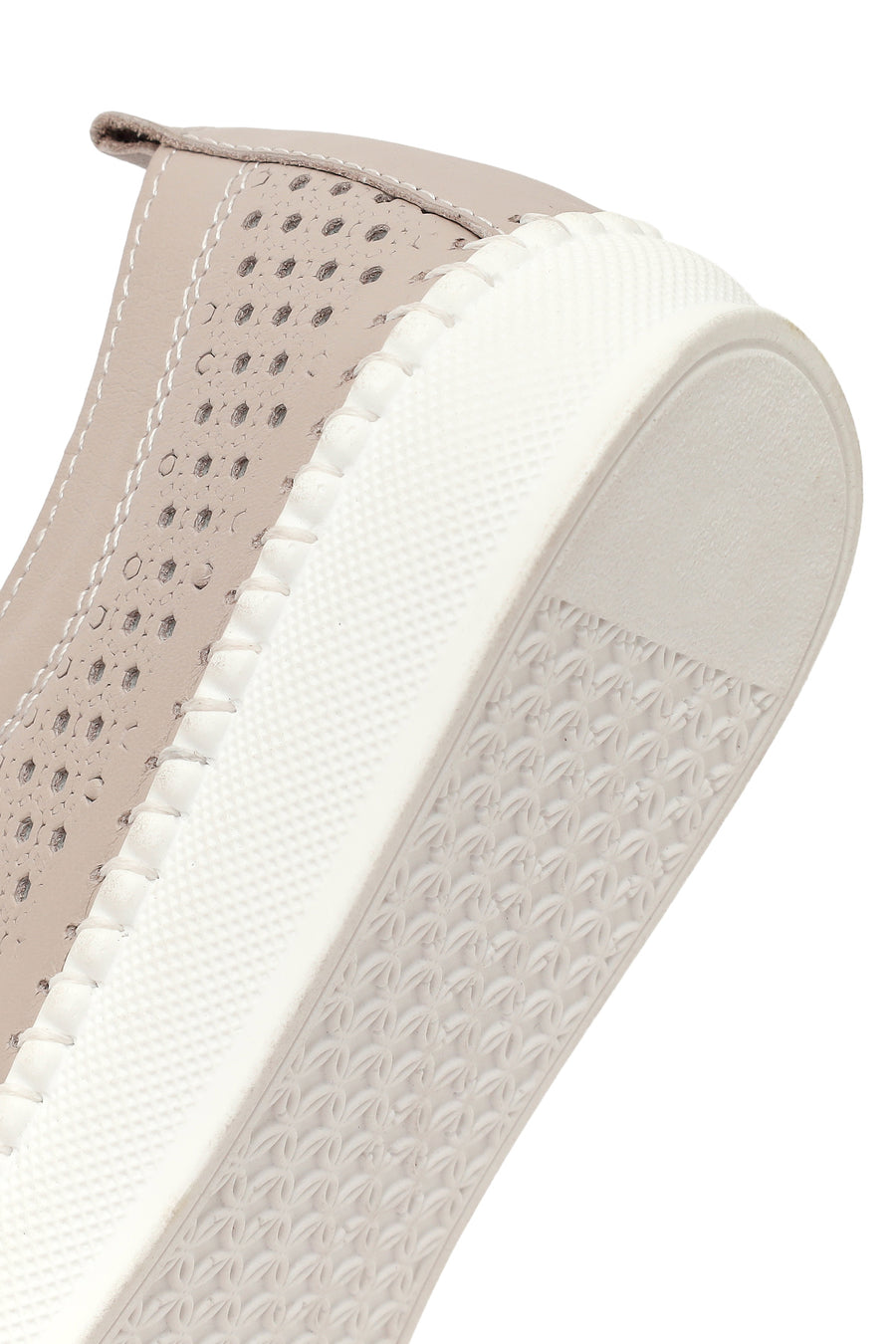 Woman Mink Leather Comfort Shoes