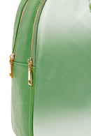 Women's Green Faux Leather Backpack | Derimod