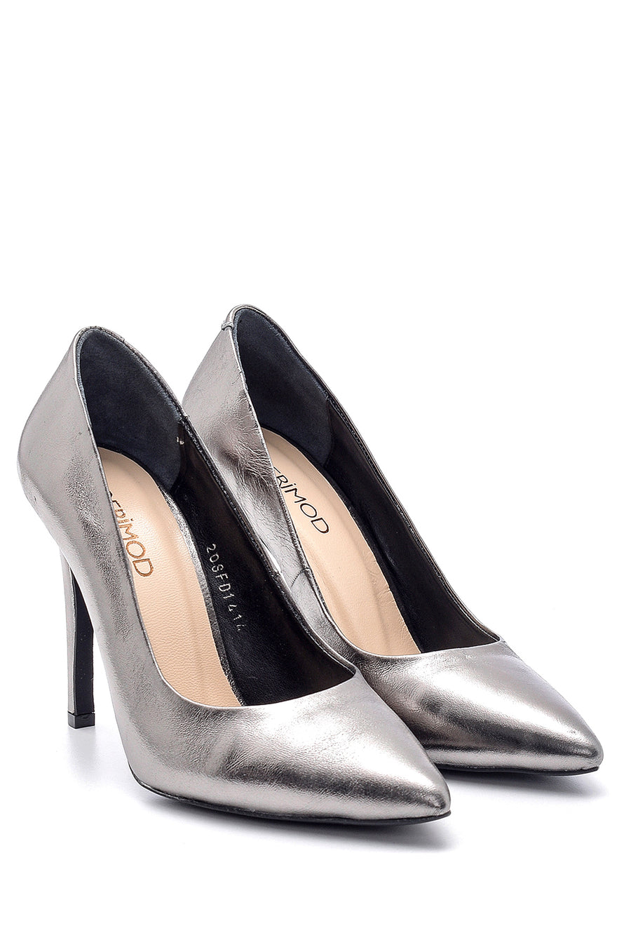 Kadın Metalik Stiletto