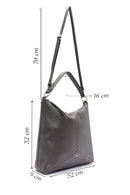 Women's Gray Long Strap Shoulder Bag | Derimod