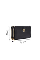 Women's Black Wallet | Derimod