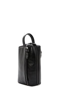 Men's Black Leather Handbag | Derimod