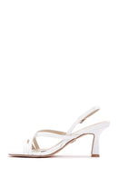 Women's White Heeled Sandals | Derimod