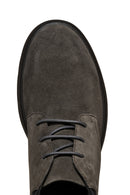 Geox Men's Mink Spherica Ec1 Lace-Up Suede Leather Boots | Derimod