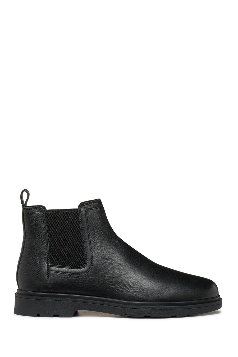 Geox Men's Black Spherica Ec1 Leather Chelsea Boots U36D1C00046C9997 | Derimod