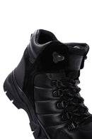 Men's Black Leather Sports Boots | Derimod