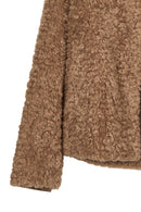 Lamolina Woman Beige Short Teddy Coats | Derimod
