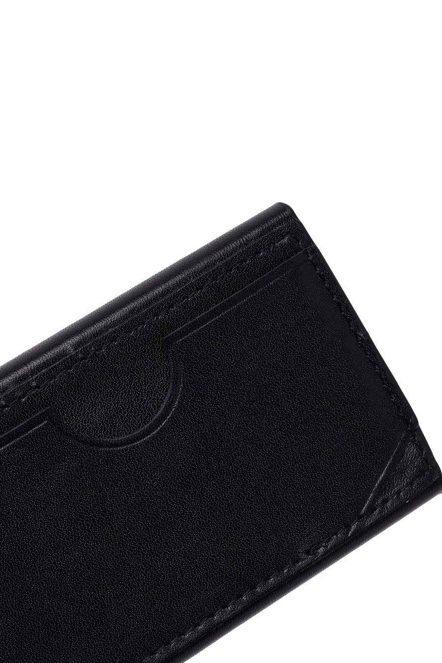 Male Black Leather Cardholder
