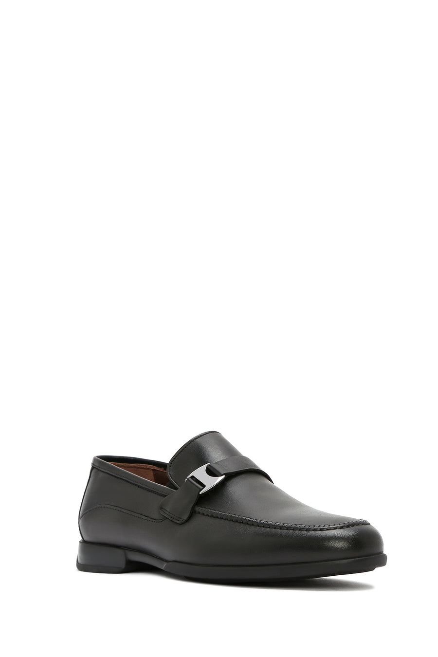 Men's Black Leather Classic Loafer