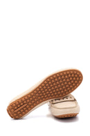 Kadın Bej Deri Loafer | Derimod