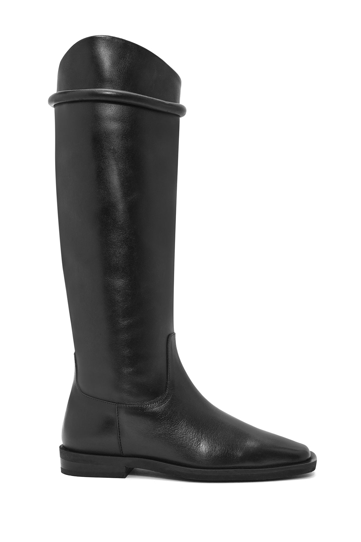 Women's Black Leather Boots 24WFD142618 | Derimod