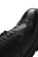 Men's Black Leather Casual Shoes | Derimod