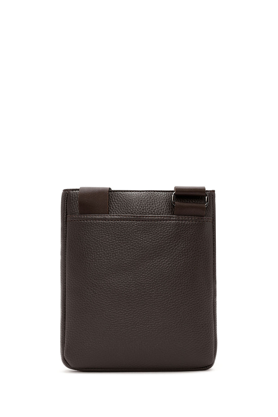 Men's Brown Casual Crossbody Bag