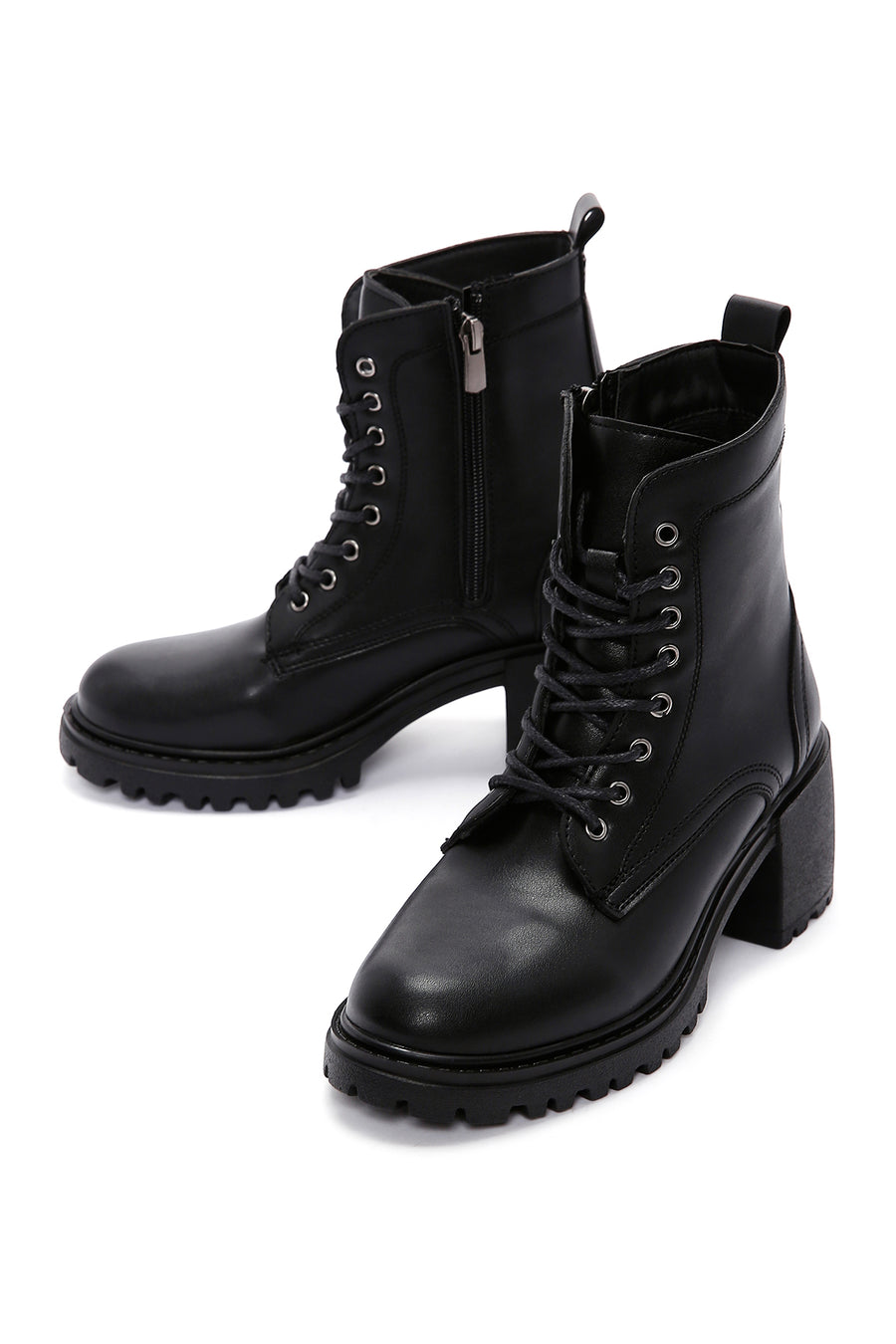 Women's Black Heeled Boots
