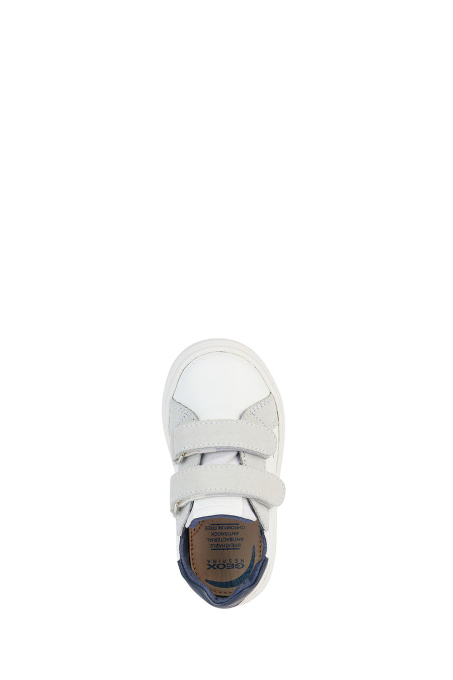 Geox Baby Boy White Nashik Strap Sneaker