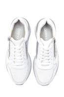 Kadın Deri Fermuarlı Sneaker | Derimod