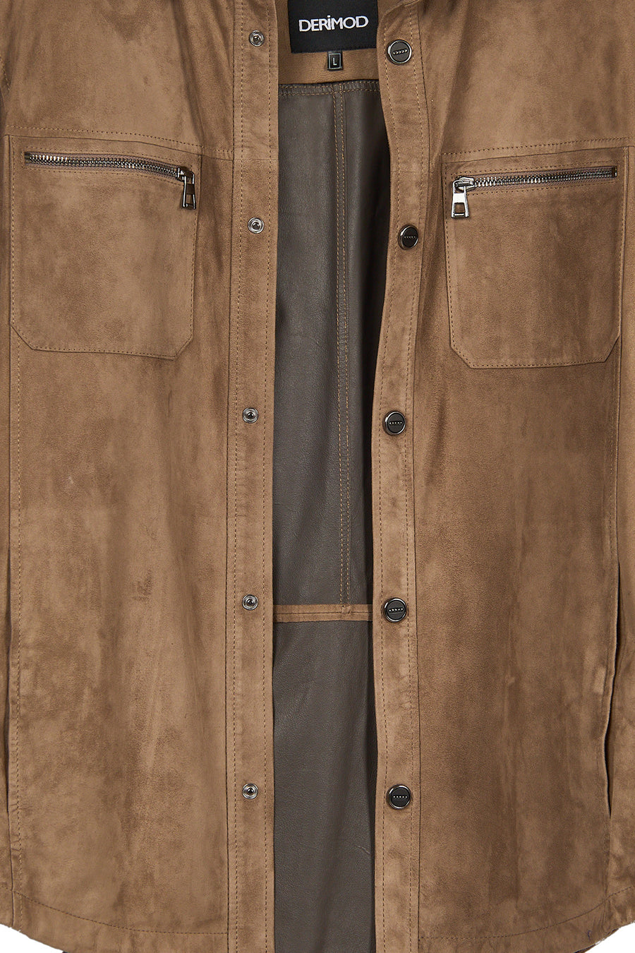 Kroos Male Mink Suede Shirt Jacket