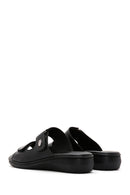 Women's Black Comfort Slippers | Derimod