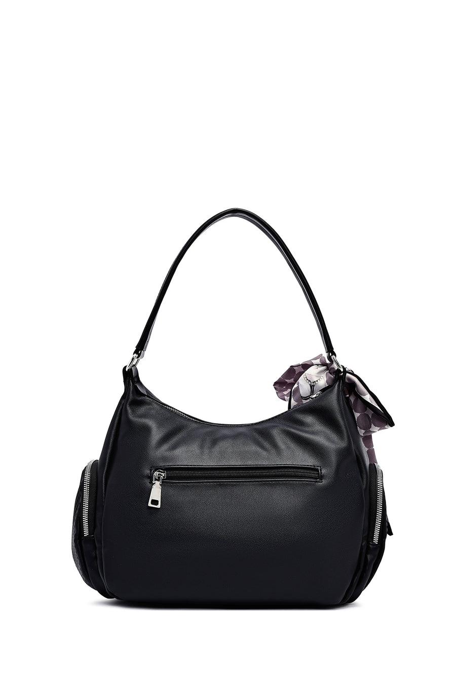 Women's Black Long Strap Shoulder Bag
