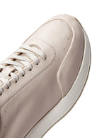 Erkek Bej Deri Sneaker | Derimod