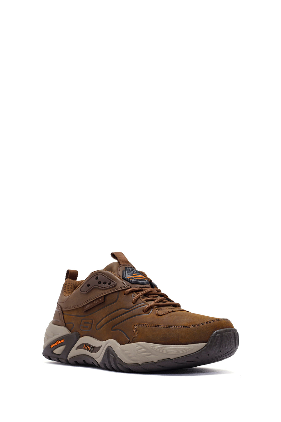 Skechers Erkek Kahverengi Arch Fit Recon - Cadell Bağcıklı Nubuk Deri Bot