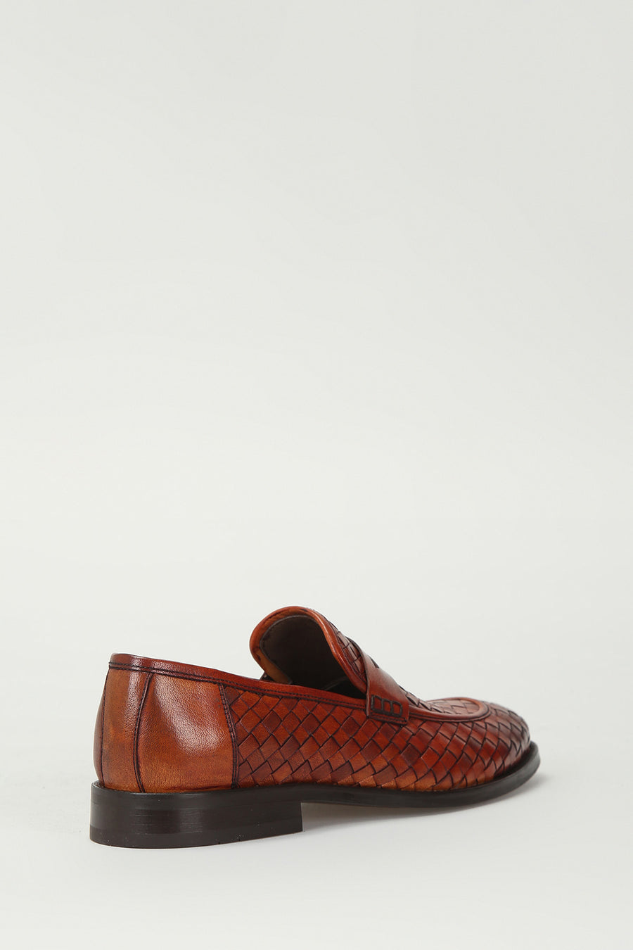 Braided Men's Leather Loafer