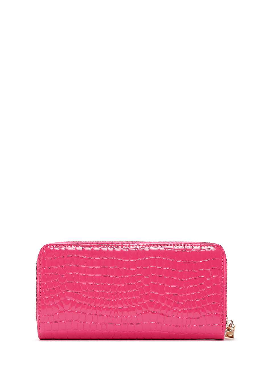 Women's Pink Crocodile Wallet