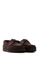 Men's Brown Leather Casual Shoes | Derimod