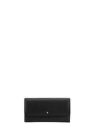 Geox Women's Black Leather Wallet | Derimod