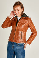 Soho Women's Leather Jacket | Derimod