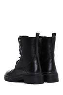 Women's Black Zippered Boots | Derimod