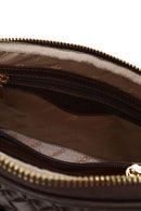 Woman Brown Long-Strap Knitted Classic Shoulder Bag | Derimod