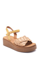 Women's Knitted Detailed Sandals | Derimod